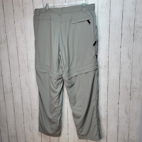 New! 10,000 Ft. Above Sea Level Men's Gray Size XXL Convertible Pants Inseam 32" - Picture 10 of 11